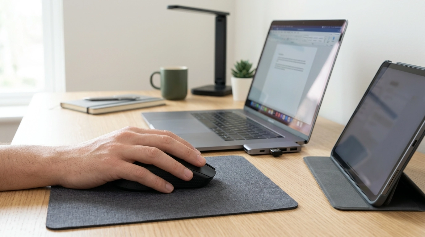 2.4GHz Ergonomic Mouse for Mac & iPad: Setup Tips