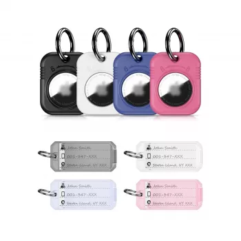 Waterproof AirTag Keychain Case: Anti-Lost Daily Protection